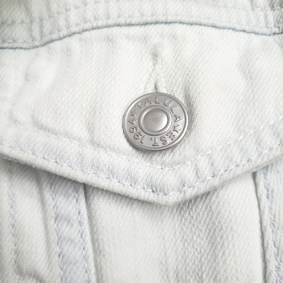 Aritzia Talula jean vest size xs - Picture 2 of 5